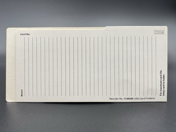 IBM Card Folder