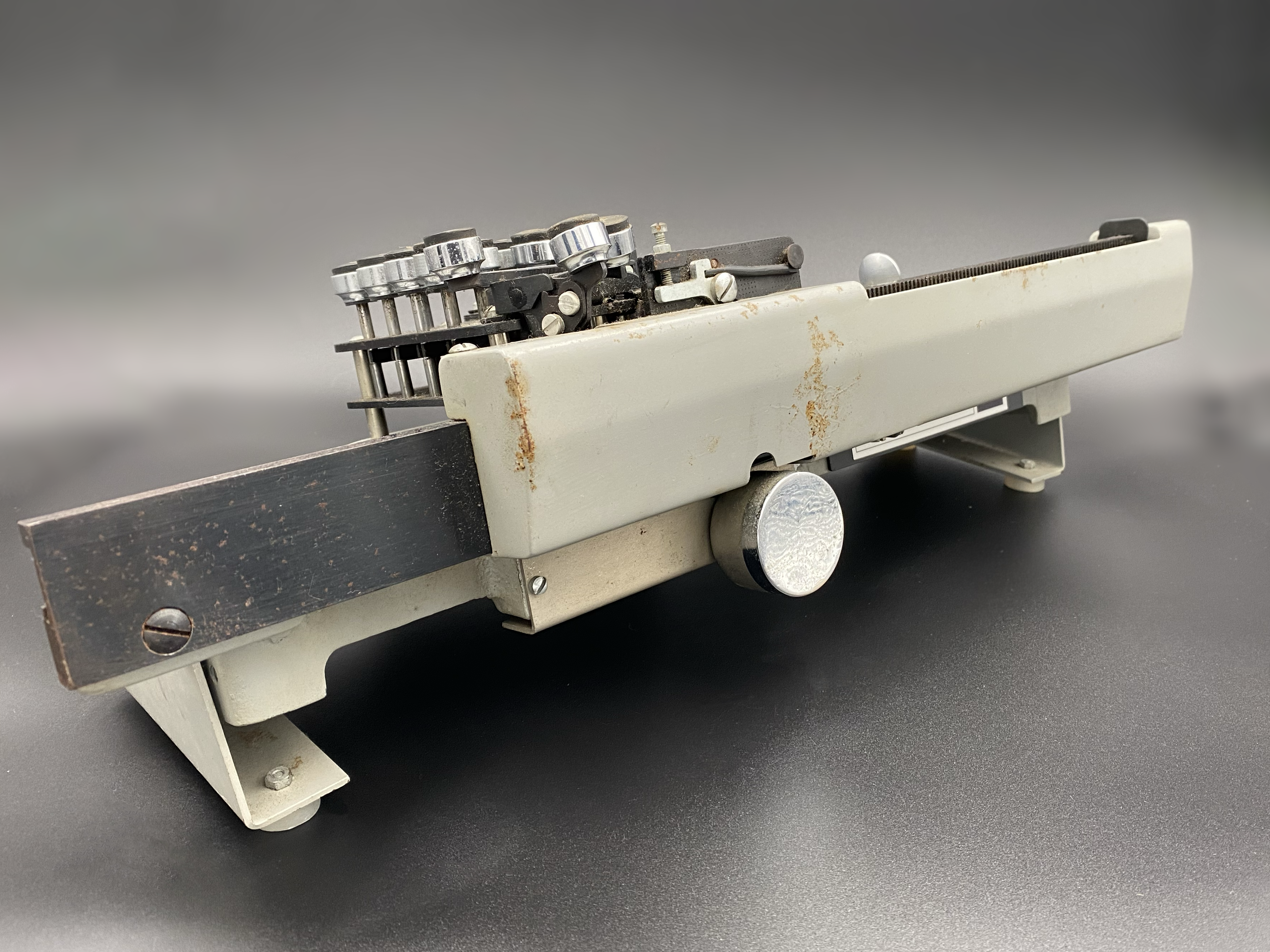 Back of the card punch.