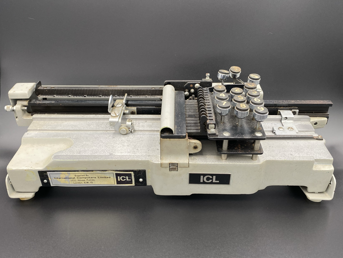 ICL Mechanical Card Punch