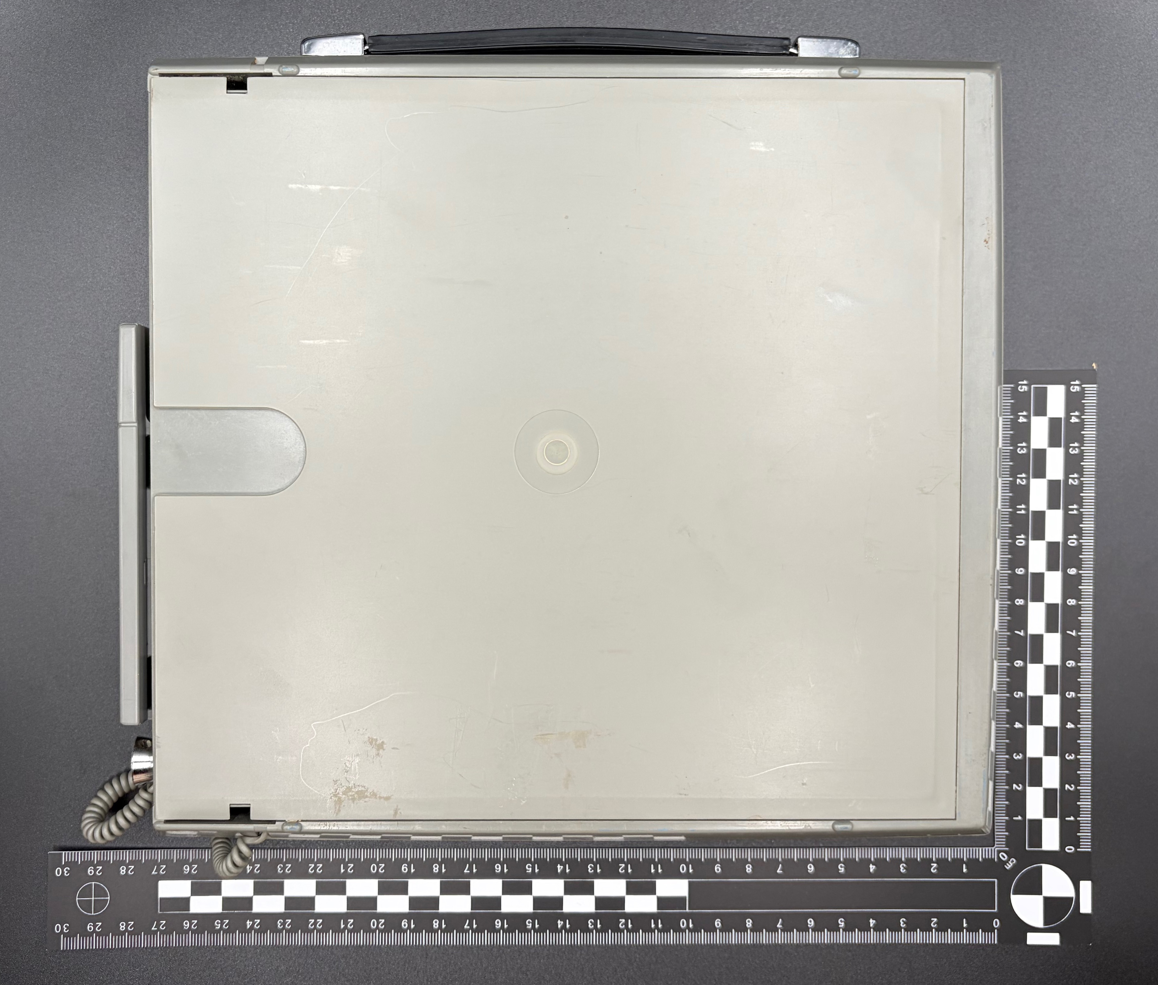 Rear view of the unit.