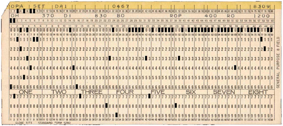 Globe 5173 - General Purpose 8 Field