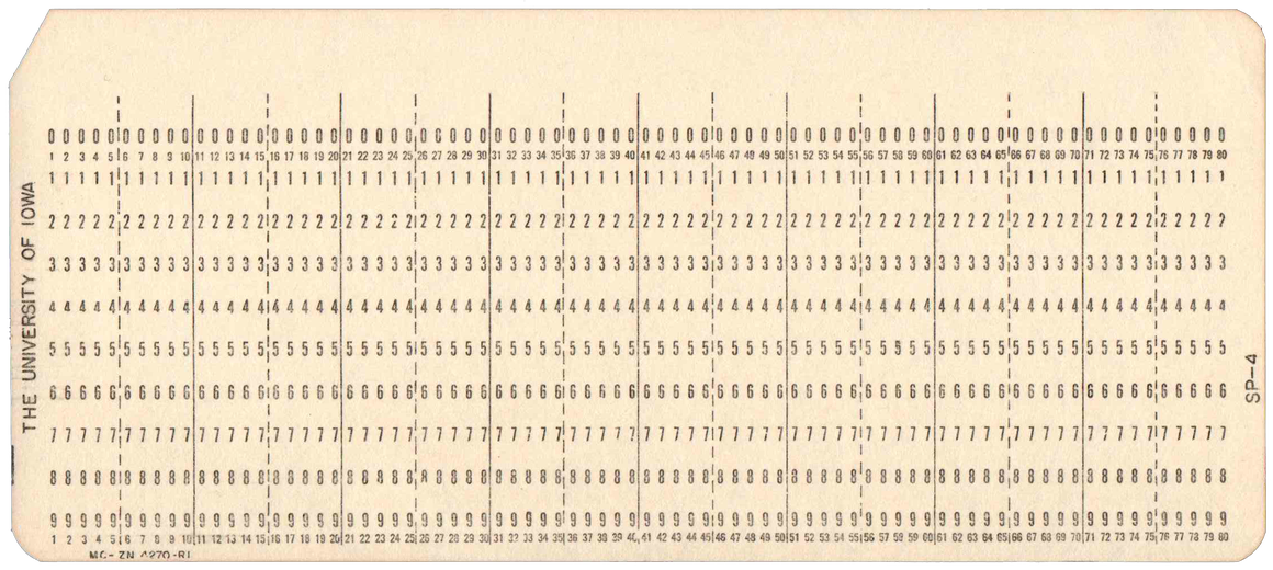 The University of Iowa - 8 Field General Purpose