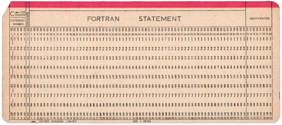 IBM UK - Fortran Statement