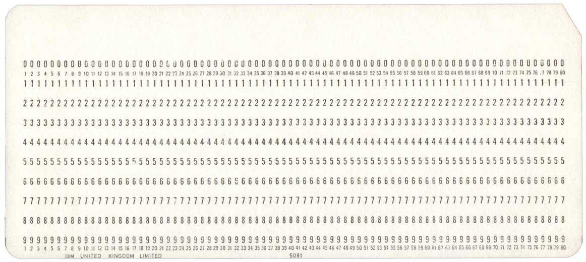 IBM UK 5081 - White