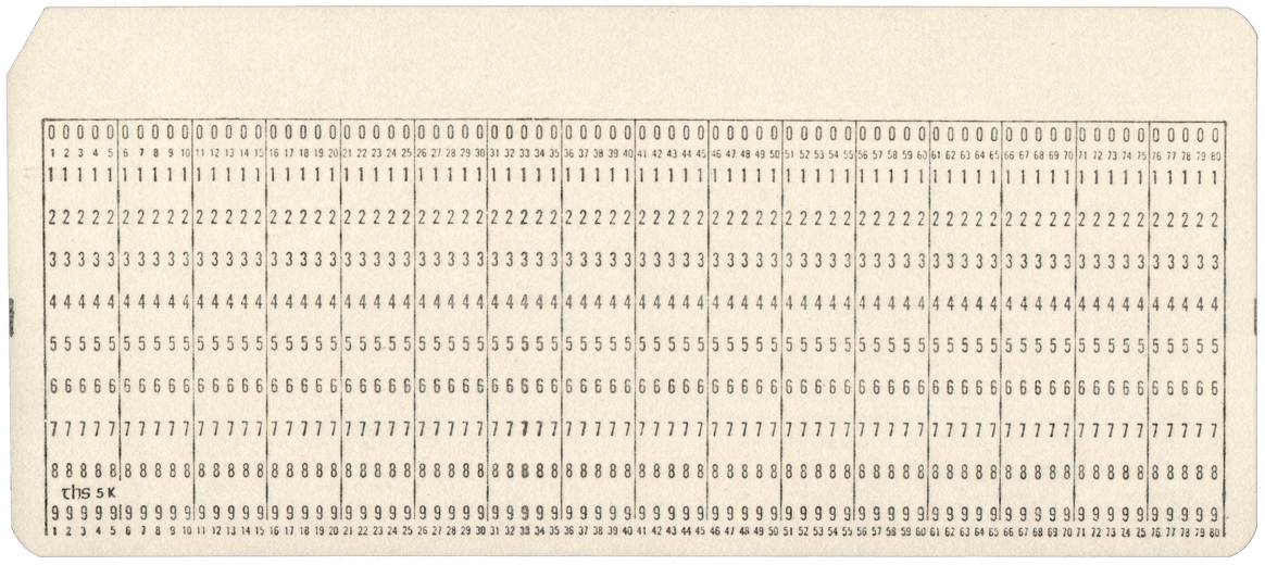 THS - 16 Field General Purpose Card