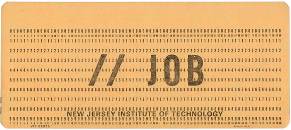 New Jersey Institute of Technology - Job Card