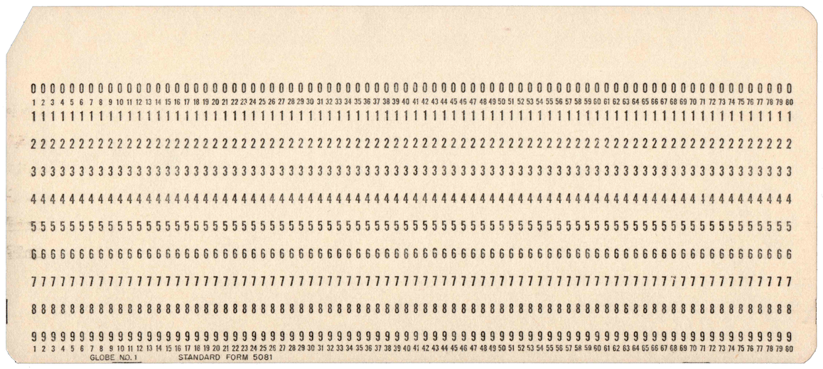 Globe No 1 - Standard Form 5081