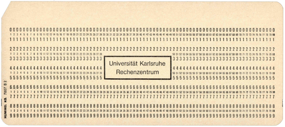 Universität Karlsruhe Rechenzentrum - General Purpose Card