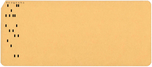 Blank Card - Yellow