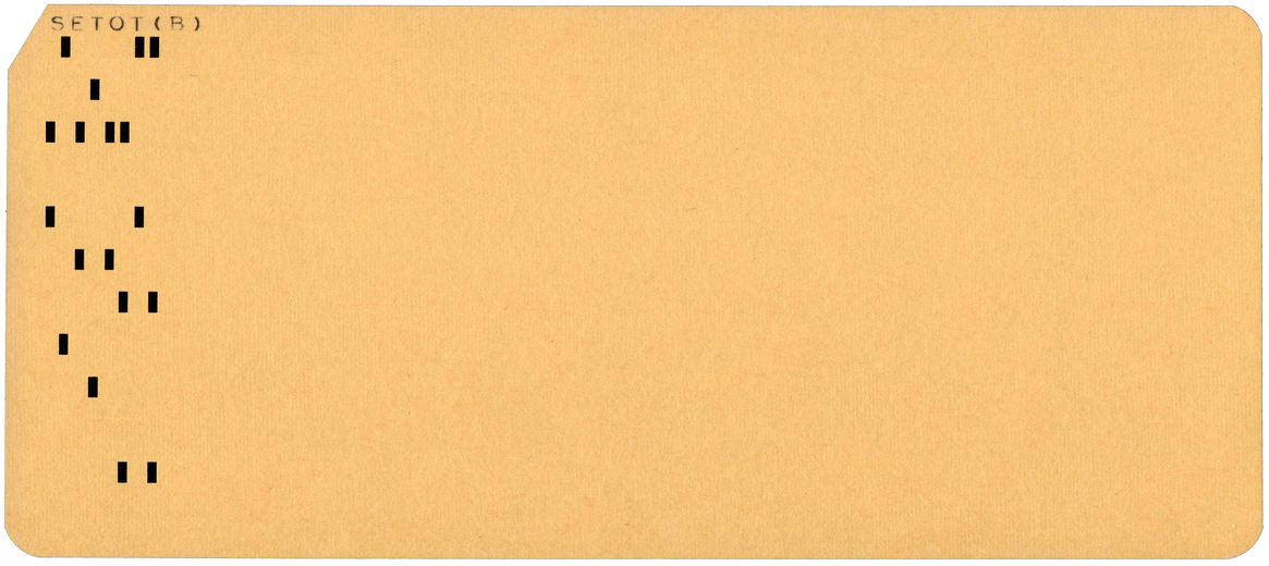 Blank Card - Yellow