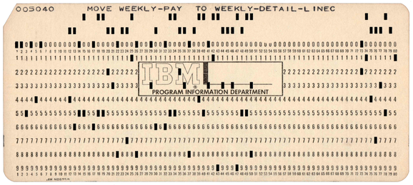 IBM Program Information Department - General Purpose Card