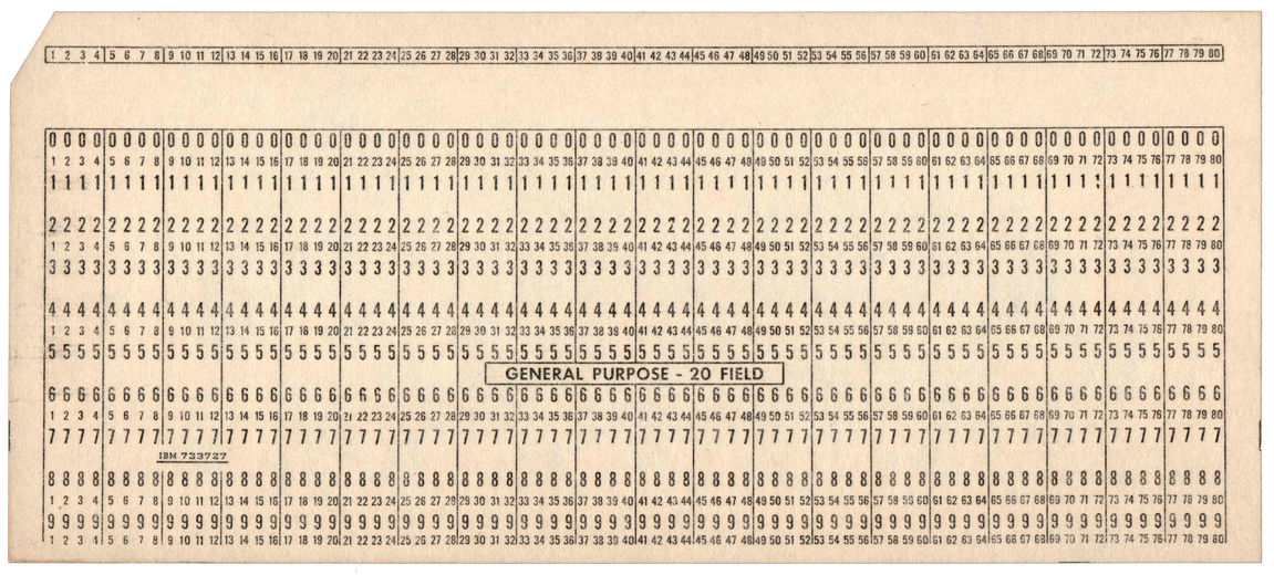 General Purpose - 20 Field