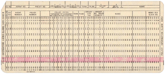 Policy Information LA&H Claims Card Code 8