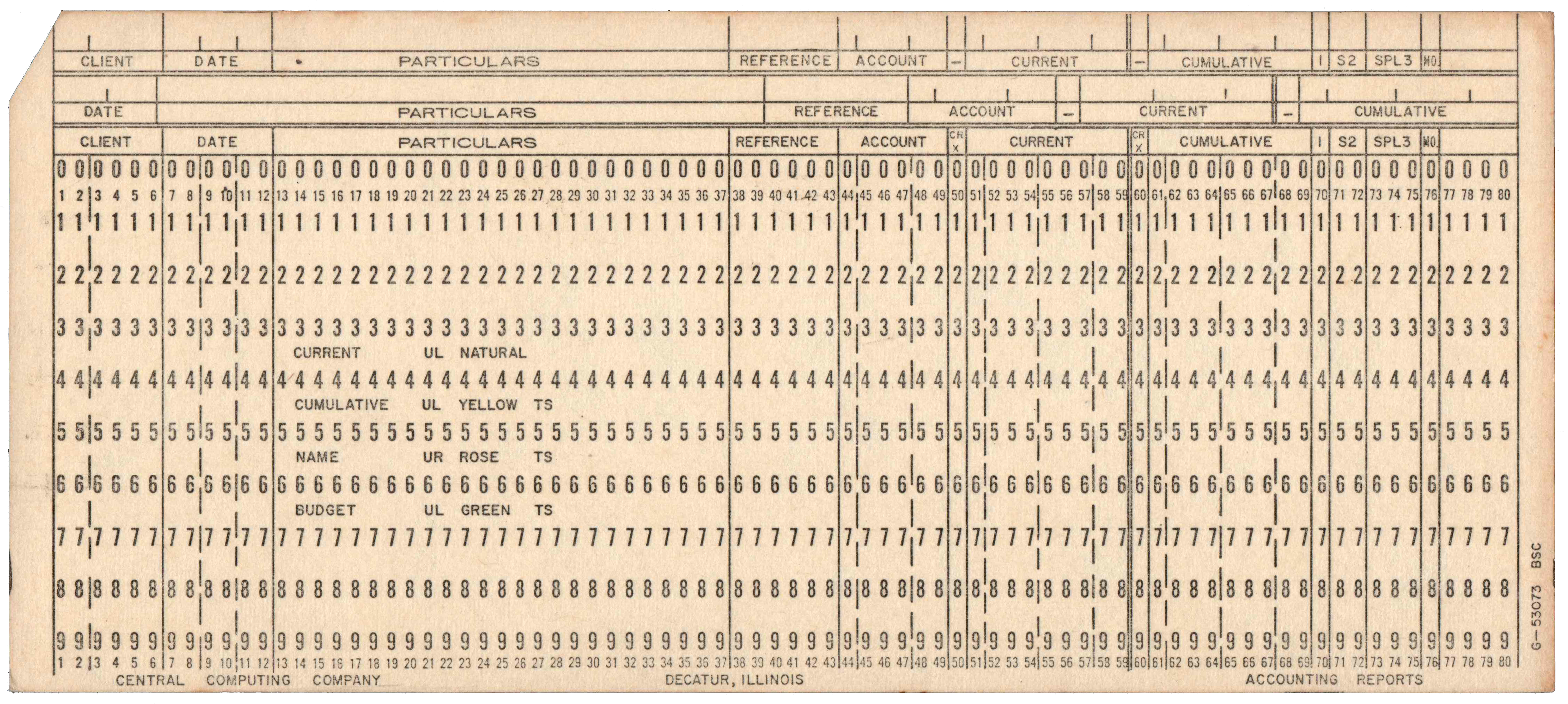 Central Computing Company