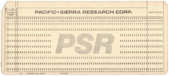 Pacific-Sierra Research Corporation - Programming