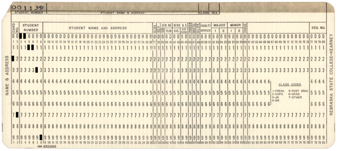 Nebraska State College - Kearney - Student Name and Address