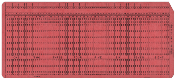 General Purpose 8 Field - Pink - Unknown Printer