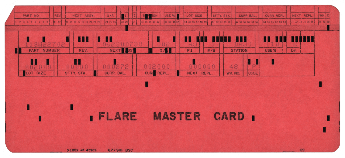 Flare Master Card