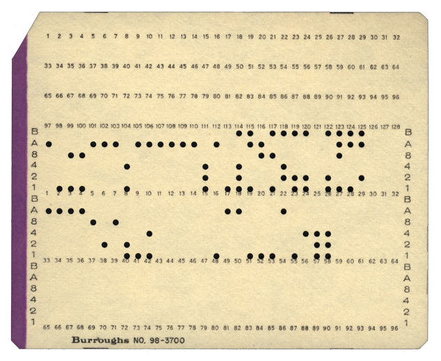 Burroughs 3700 - Cream