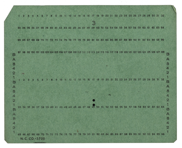 N. C. Co. 3700 - Green