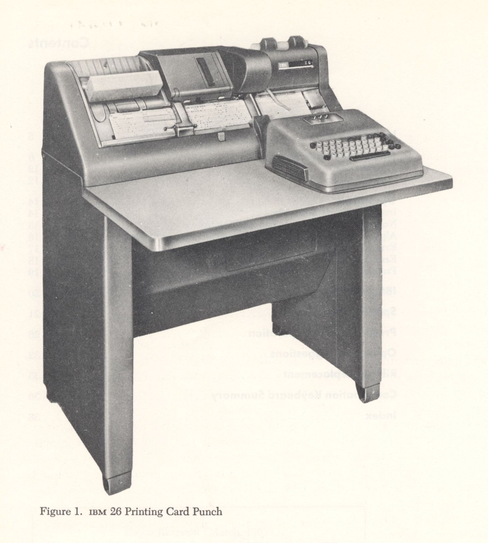 IBM 26 Printing Card Punch