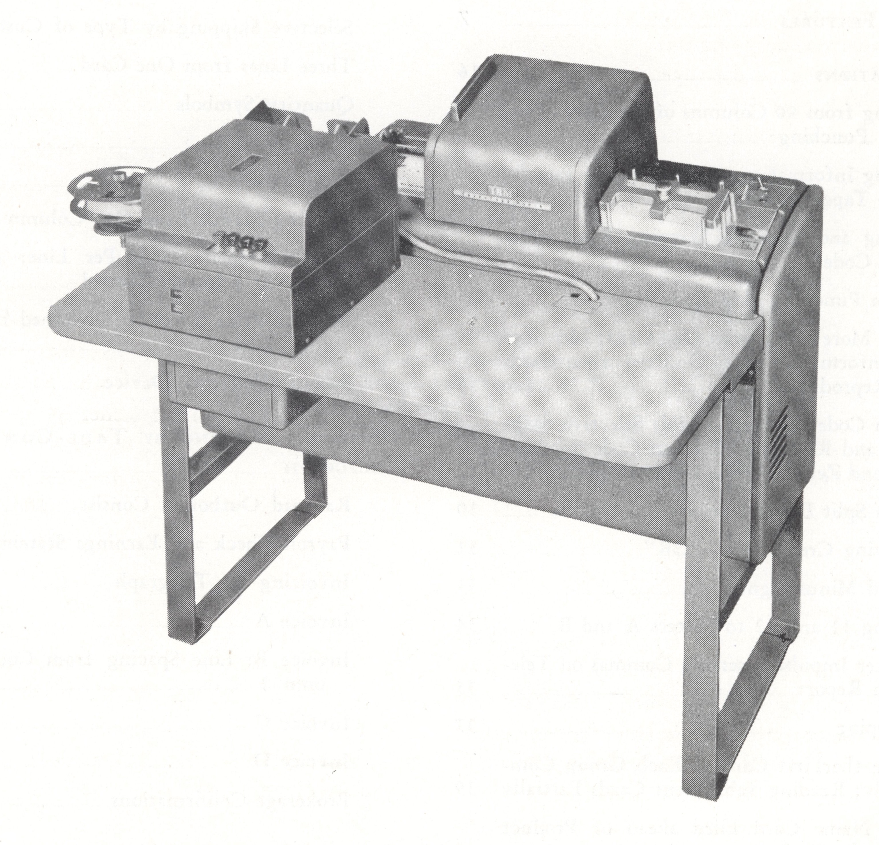 IBM 63 Card-Controlled Tape Punch